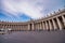 ROME, ITALY - JUNE 2014: Tourists enjoy the beautiful Vatican Square