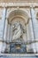 ROME, ITALY - JUNE 22, 2017: Amazing view of Fountain of Moses Fountain Acqua Felice in city of Rome