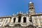 ROME, ITALY - JUNE 22, 2017: Frontal view of Basilica Papale di Santa Maria Maggiore in Rome