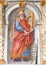 ROME, ITALY: The king David fresco in church Basilica di San Vitale by Tarquinio Ligustri 1603.