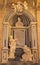 ROME, ITALY - MARCH 10, 2016: The marble Memorial to cardinal Pietro Basadonna in church Basilica di San Marco by Filippo Carcani