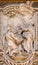 ROME, ITALY - MARCH 10, 2016: The relief of scene from life of St. Simon the Apostle by Salvatore Bercari 18. cent.