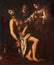 ROME, ITALY - MARCH 12, 2016: The painting of death of St. Sebastian in church Basilica di Santi Quattro Coronati by Giovanni