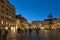 Rome, Italy - march 22, 2019: Spanish Steps, night time in Rome, Italy