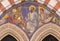 ROME, ITALY - MARCH 24, 2015: The mosaic Teaching of St. Paul in carcer by George Breck (1909)