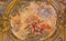 ROME, ITALY - MARCH 9, 2016: The fresco Glory of angels in church Chiesa di San Silvestro in Capite by Lucovico Gimignani