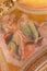 ROME, ITALY - MARCH 9, 2016: The fresco of St. Matthew the Evangelist