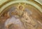 ROME, ITALY - MARCH 9, 2016: The fresco of virtue of Virginity in church Chiesa di San Silvestro in Capite by Francesco Trevisiani