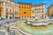 ROME, ITALY - MAY 09, 2017 : Piazza Navona is a square in Rome,