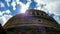 ROME. ITALY. May 21, 2019 Castle Sant Angelo or Mausoleum, in Rome, Italy, against the blue sky.The sun`s rays look from