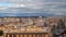 Rome, Italy . Panorama of the old part of the city