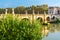 Rome, Italy. Ponte Sant`Angelo Bridge of Angels a Roman pedestrian bridge in Vatican City