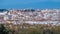 Rome Italy - The view of the city from Janiculum hill and terrace, with Vittoriano, TrinitÃ  dei Monti church and Quirinale