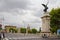 Rome, Italy, Vittorio Emanuele II bridge.