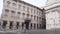 Rome March 2020: deserted city, shops closed, few people due to covid lockdown