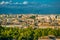 Rome panorama of a beautiful ancient city very beautiful photo in the afternoon