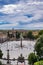 Rome - Piazza del Popolo overlooking St. PeterÂ´s Basilica / Vatican