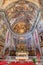 Rome - sanctuary of church Santo Spirito in Sassia with the frescoes by Scipione Pulzone from 16. cent.