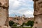 Rome - Scenic view from the Roman Forum on the Victor Emmanuel II monument on Piazza Venezia in Rome