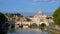 Rome Skyline with St Peter Basilica of Vatican