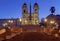 Rome. The Square of Spain and Trinita dei Monti.