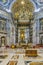 Rome St Peters Basilica Interior View