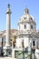 Rome. Trajan column in the Roman forums