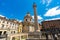 Rome Trajan`s Column Architecture in Rome City Center