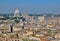 Rome and Vatican cityscape