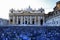 Rome. Vatican. St. Peter`s Square after the Mass