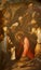 Rome - Veronica wipes the face of Jesus. The paint in church Basilica di Santa Prassede