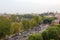 ROME. Views of the city from the observation deck Giardino degli Aranci