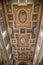 Rome - wooden ceiling (1592 - 1594) in church Chiesa San Marcello al Corso designed by Carlo Francesco Lambardi.