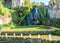Rometta fountain in the garden at Villa D`Este in Tivoli, Italy