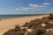 Rompeculos beach in Moguer, Huelva, Andalusia, Spain