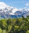 Romsdalsalpane or the Romsdal Alps a mountain range surrounding the Romsdalen valley in MÃ¸re og Romsdal county, Norway.,