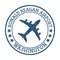 Ronald Reagan Airport Washington logo.