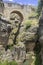 Ronda, view over Puente Viejo, old bridge. Spain