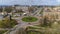 Rondo Giedroycia Roundabout Kielce Aerial View Poland