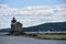 Rondout Lighthouse on the Hudson River in Kingston, New York