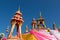 Roof Buddhist temple.