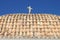 Roof of Church of Santo Domingo in Ibiza