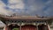 Roof decorations on the territory Giant Wild Goose Pagoda, is a Buddhist pagoda located in southern Xian (Sian, Xi\'an), China