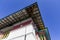 Roof detail of Tibetan Buddhism Temple in Sikkim, India