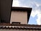 roof details of a masonry house