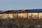 Roof of deteriorated old factory