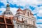 Roof and dome of St. Casimir Church. Vilnius city, Lithuania.