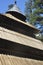 Roof of famous Hadimba Devi Temple in Manali, Himachal Pradesh, India