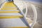 Roof footbridge for pedestrians at Metropol Parasol, Seville, Sp