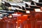 Roof of Japan Torii tunnel a place full of color and spiritual vibe